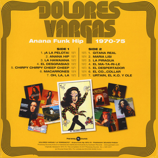 Dolores Vargas - Anana Funk Hip 1970–1975 | Pharaway Sounds (PHS051) - 3