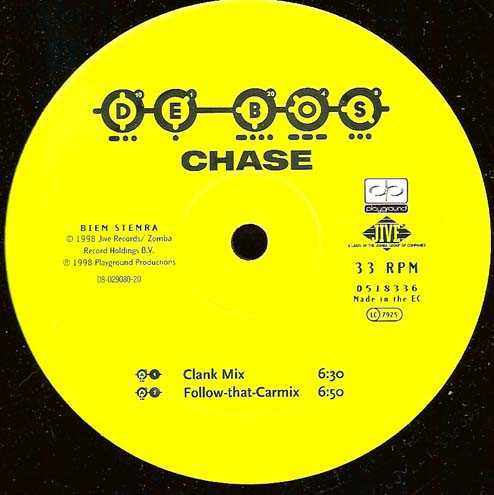 De Bos - Chase | Jive (0518336) - 2 De Bos - Chase | Jive (0518336) - 2