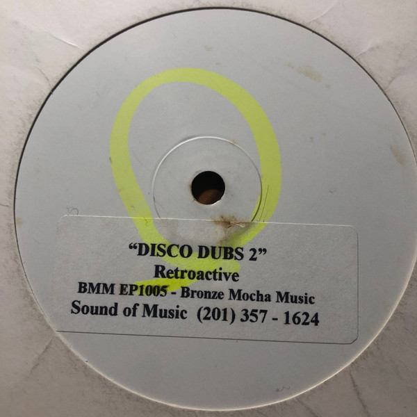 Retroactive - Disco Dubs 2 | Bronze Mocha Music (BMM EP1005)