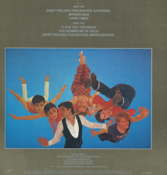 The Human League - Fascination! | Virgin (HL 1) - 2