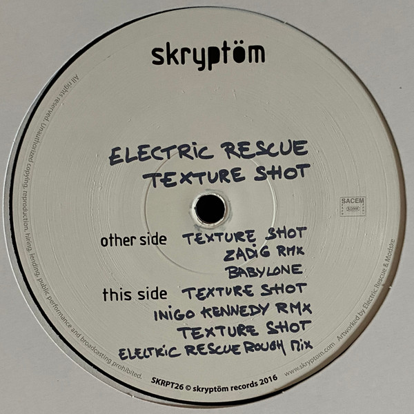 Electric Rescue - Texture Shot | Skryptöm Records (SKRPT26)
