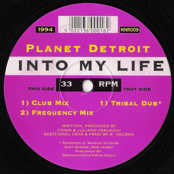 Planet Detroit - Into My Life | Nice 'N' Ripe (NNR009)