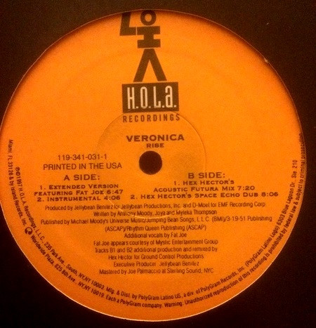 Veronica - Rise | H.O.L.A. Recordings (119-341-031-1) - main