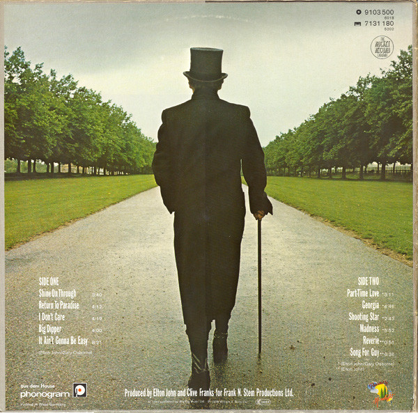 Elton John - A Single Man | The Rocket Record Company (9103 500)