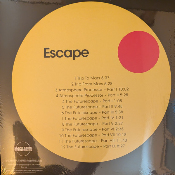 Escape - The Futurescape | Silent State Recordings (SSR-LP-008) - 2