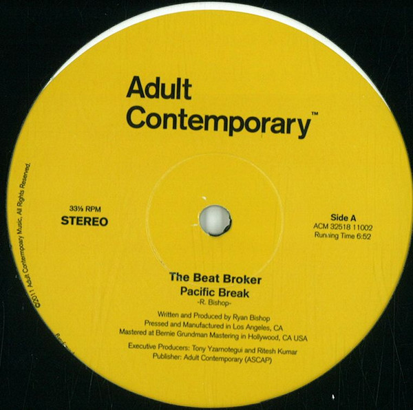 The Beat Broker - Pacific Break | Adult Contemporary (ACM 32518 11002) - main