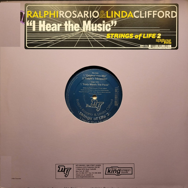 Ralphi Rosario  &  Linda Clifford - Strings Of Life 2: I Hear The Music | Nite Grooves (KNG 174)
