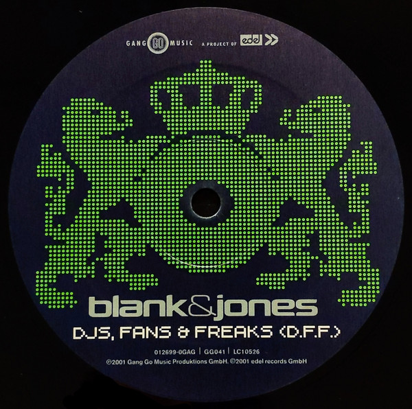 Blank & Jones - DJs, Fans & Freaks (D.F.F.) | Gang Go Music (GG041) - 4