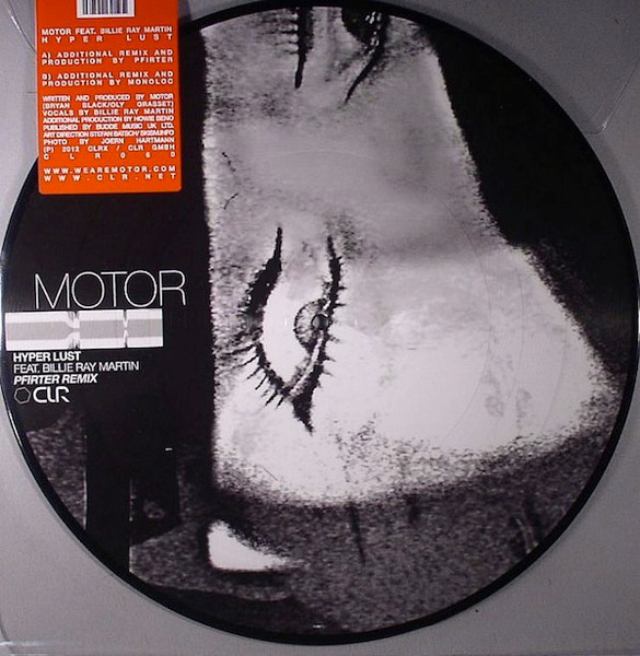 Motor Feat. Billie Ray Martin - Hyper Lust | CLR (CLR060)