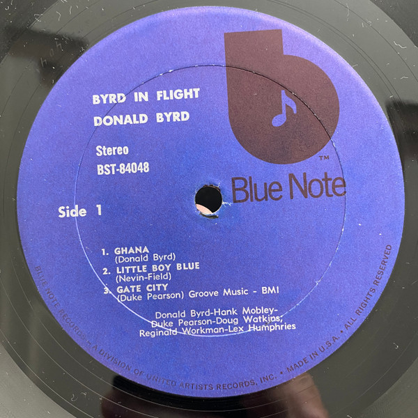 Donald Byrd - Byrd In Flight | Blue Note (BST 84048) - 3