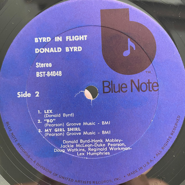 Donald Byrd - Byrd In Flight | Blue Note (BST 84048) - 4