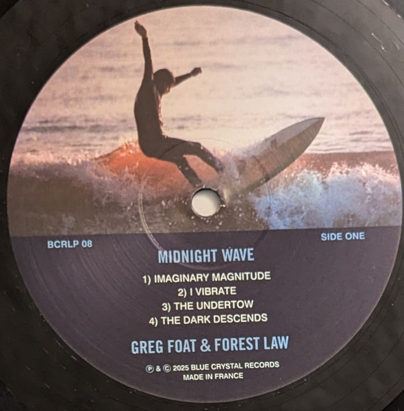 Greg Foat & Forest Law - Midnight Wave | Blue Crystal Records (BCRLP 08) - 3 Greg Foat & Forest Law - Midnight Wave | Blue Crystal Records (BCRLP 08) - 3