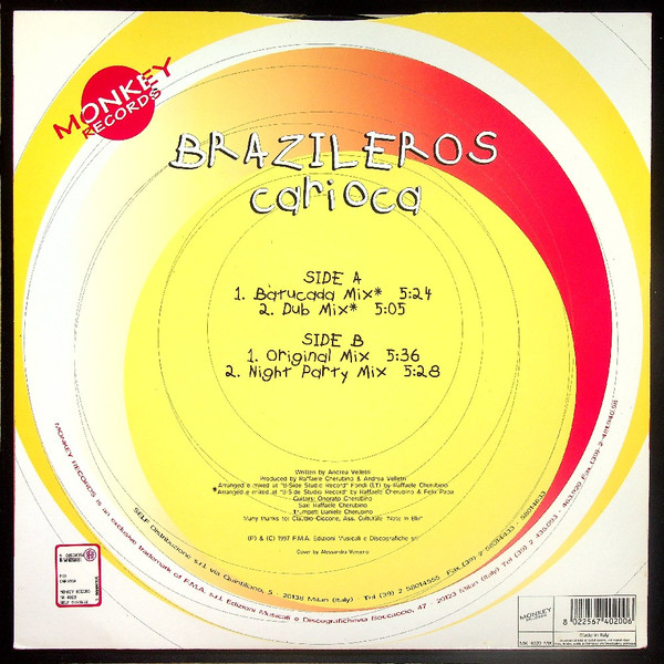Brazileros - Carioca | Monkey Records (MK 4020 MX) - main Brazileros - Carioca | Monkey Records (MK 4020 MX) - main