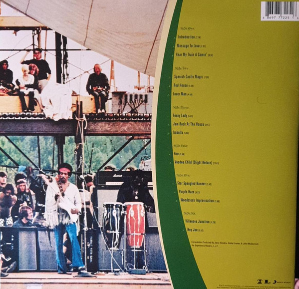 Jimi Hendrix - Live At Woodstock | Experience Hendrix (88697 77225 1)