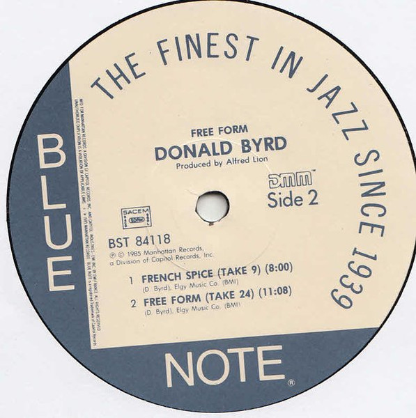 Donald Byrd - Free Form | Blue Note (BST 84118) - 4