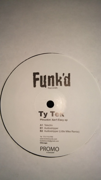 Ty Tek - Phrunkin' Ain't Easy EP | Funk'd Records (FUNKD6P) - main