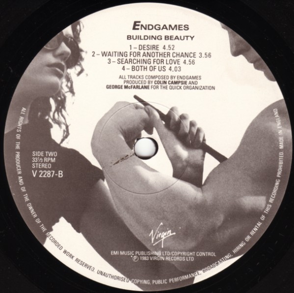 Endgames - Building Beauty | Virgin (V 2287) - 4 Endgames - Building Beauty | Virgin (V 2287) - 4