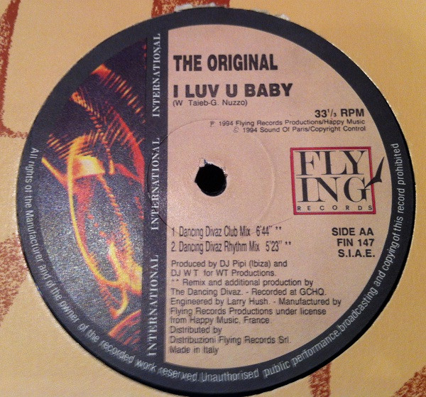 The Original - I Luv U Baby | Flying International (FIN 147)