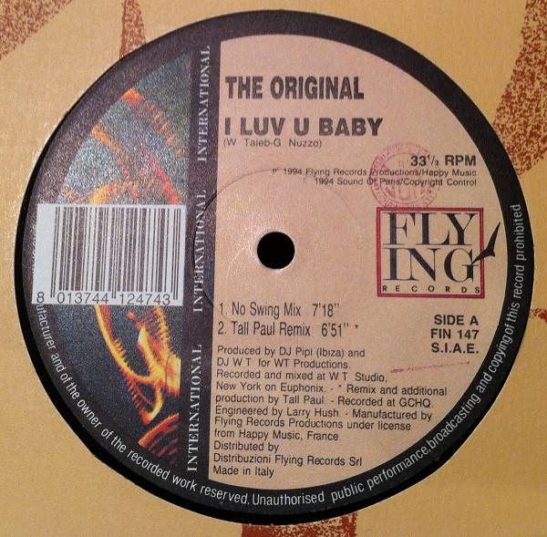 The Original - I Luv U Baby | Flying International (FIN 147) - 2