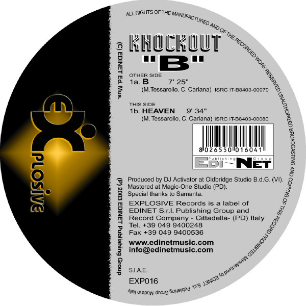 Knockout - B | Explosive Records (EXP016)