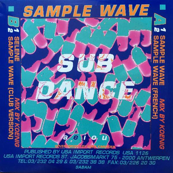 Sub Dance - Sample Wave | USA Import Music (USA 1126)