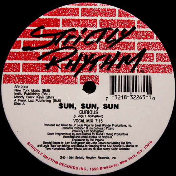 Sun, Sun, Sun - Curious | Strictly Rhythm (SR12263) - main