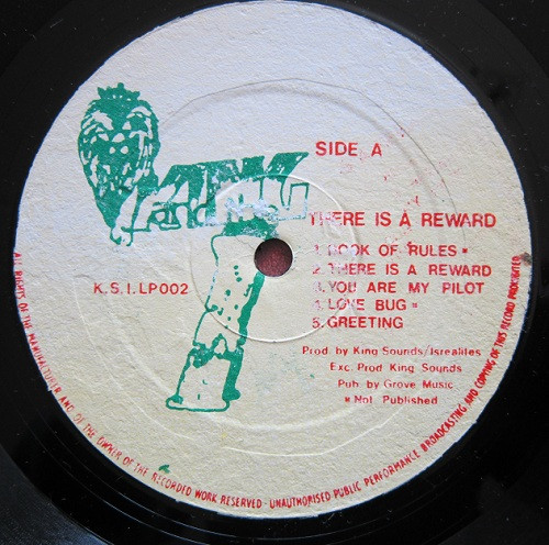 King Sounds And The Israelites - There Is A Reward | King And The I (KSILP 002) - 4 King Sounds And The Israelites - There Is A Reward | King And The I (KSILP 002) - 4