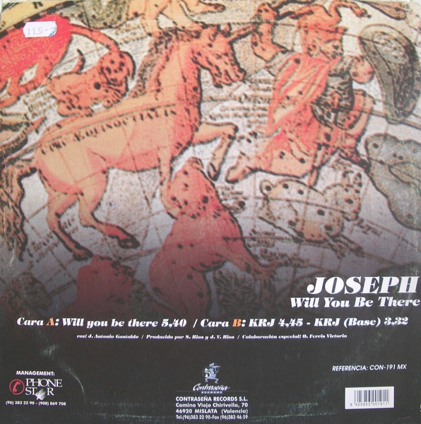 Joseph Feat. Bittor Base - Will You Be There | Contraseña Records (CON-191-MX) - 2