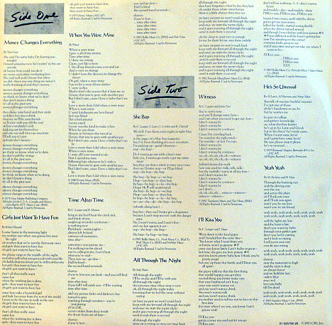 Cyndi Lauper - She's So Unusual | Portrait (PRT 25792) - 5