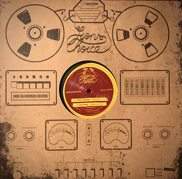 Prince Chamba meets Zulu Vibes - Judgement Time / Conscious Way | Lion's Den (LIONSCHOICE009) - main Prince Chamba meets Zulu Vibes - Judgement Time / Conscious Way | Lion's Den (LIONSCHOICE009) - main