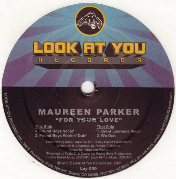 Maureen Parker - For Your Love | Look At You Records (LAY030)