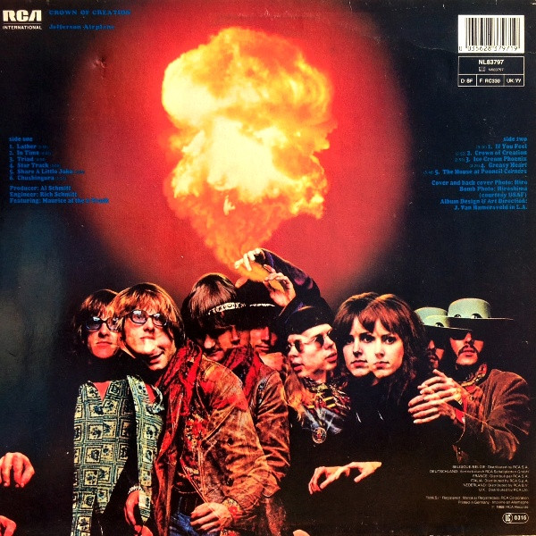 Jefferson Airplane - Crown Of Creation | RCA (NL 83 797) - 2