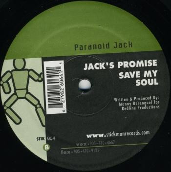 Paranoid Jack - You Are For Me | Stickman Records (STIK 064) - 2