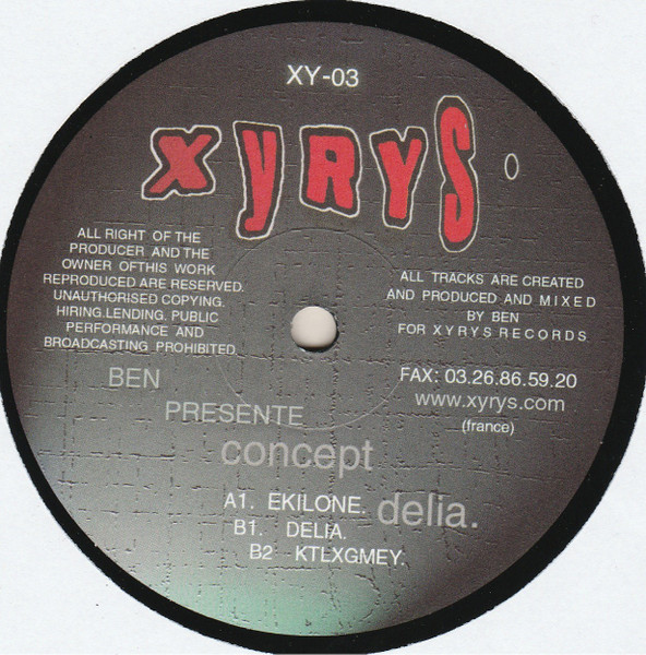 Ben - Concept Delia | Xyrys Records (XY-03) - main