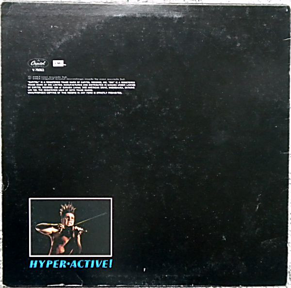 Thomas Dolby - Hyperactive! | Capitol Records (V-75053) - 2