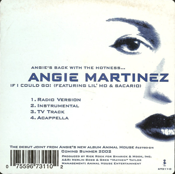 Angie Martinez - If I Could Go | Elektra (67311-0) - 3