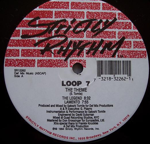 Loop 7 - The Theme | Strictly Rhythm (SR12262) - main Loop 7 - The Theme | Strictly Rhythm (SR12262) - main