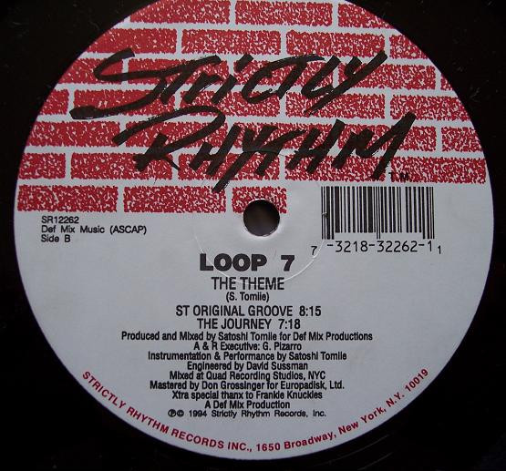 Loop 7 - The Theme | Strictly Rhythm (SR12262) - 2 Loop 7 - The Theme | Strictly Rhythm (SR12262) - 2