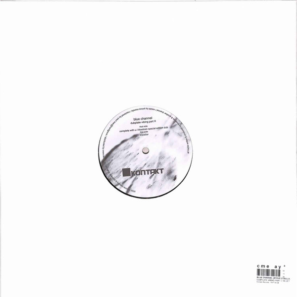 Blue Channel - Dubplate Vibing Part II | Kontakt Records (KNT-34-2)