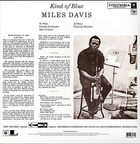 Miles Davis - Kind Of Blue | Columbia (88697680571) - 2