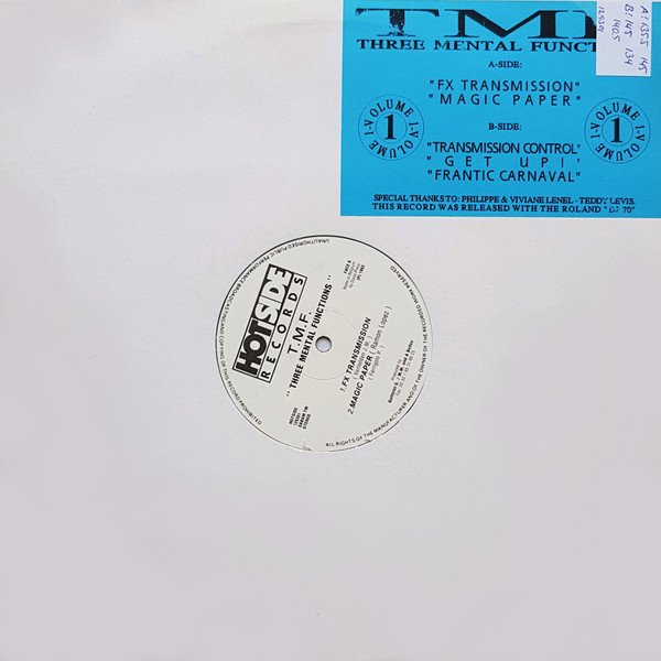 T.M.F. - Volume 1 | Hotside Records (HOTSIDE 129301)