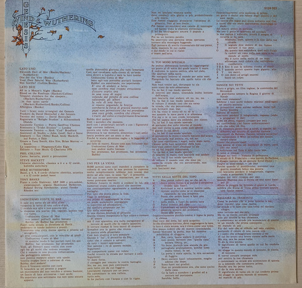 Genesis - Wind & Wuthering | Charisma (9124 003) - 4