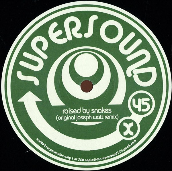 Telex / Supermax - Raised By Snakes / African Blood | Supersound (UND 004) - main Telex / Supermax - Raised By Snakes / African Blood | Supersound (UND 004) - main