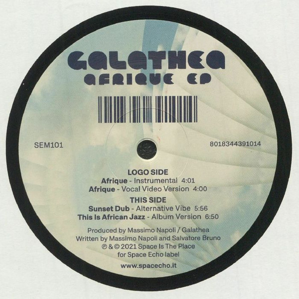 Galathea - Afrique Ep | Space Echo Records (SEM 101)