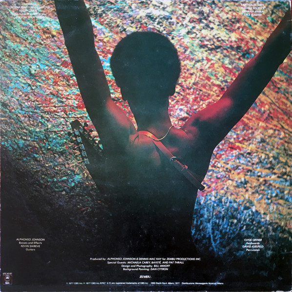 Alphonso Johnson - Spellbound | Epic (EPC 82197) - 2