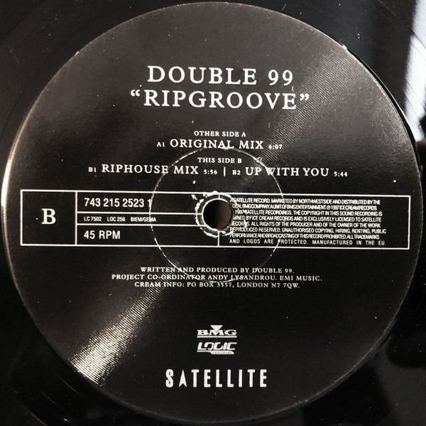 Double 99 - Ripgroove | Satellite (74321 52523 1) - 3 Double 99 - Ripgroove | Satellite (74321 52523 1) - 3