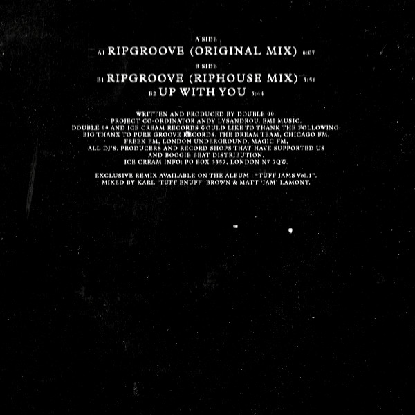 Double 99 - Ripgroove | Satellite (74321 52523 1) - 2 Double 99 - Ripgroove | Satellite (74321 52523 1) - 2