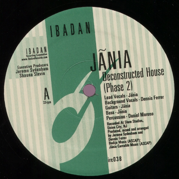 Jerome Sydenham Presents Jania Carvahlo - Deconstructed House (Phase 2) | Ibadan (irc038) - 2 Jerome Sydenham Presents Jania Carvahlo - Deconstructed House (Phase 2) | Ibadan (irc038) - 2