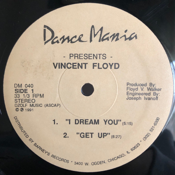 Vincent Floyd - I Dream You | Dance Mania (DM 040) - main