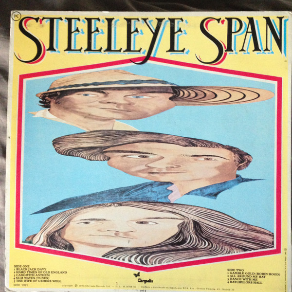 Steeleye Span - All Around My Hat | Chrysalis (CHR 1091) - 2